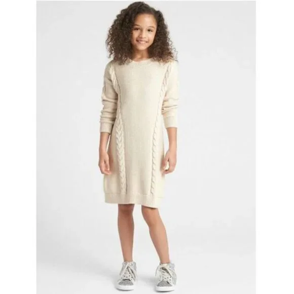 GAP | Dresses | Gap Kids Nwt Ivory Cableknit Sweater Dress Xs 4 5 | Poshmark GAP | Dresses | Gap Kids Nwt Ivory Cableknit Sweater Dress Xs 4 5 | Poshmark